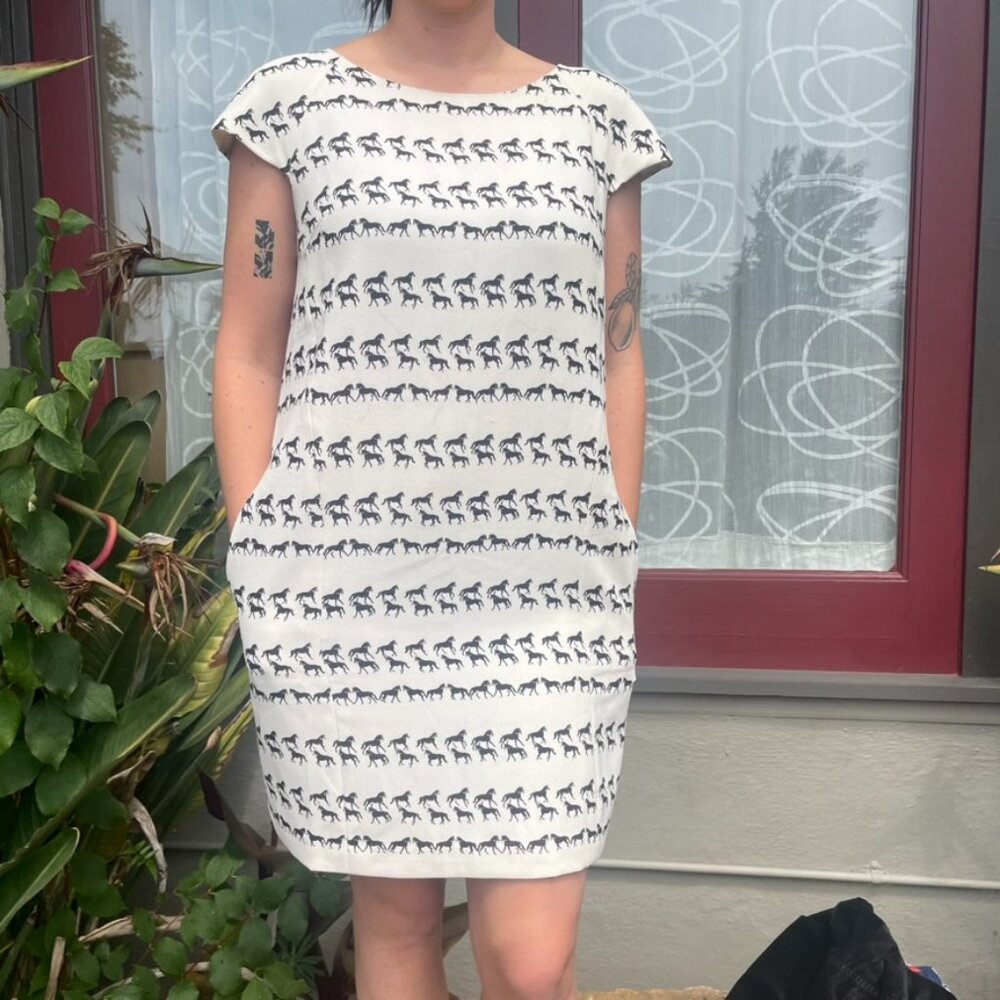 Club Monaco Horse Carousel Dress